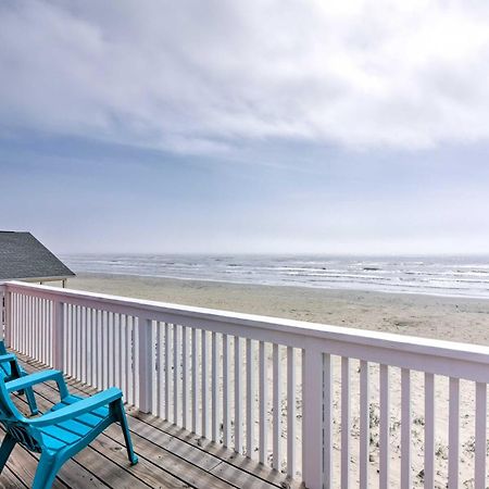 Beachfront Galveston Oasis Balconies, Ocean View! Extérieur photo