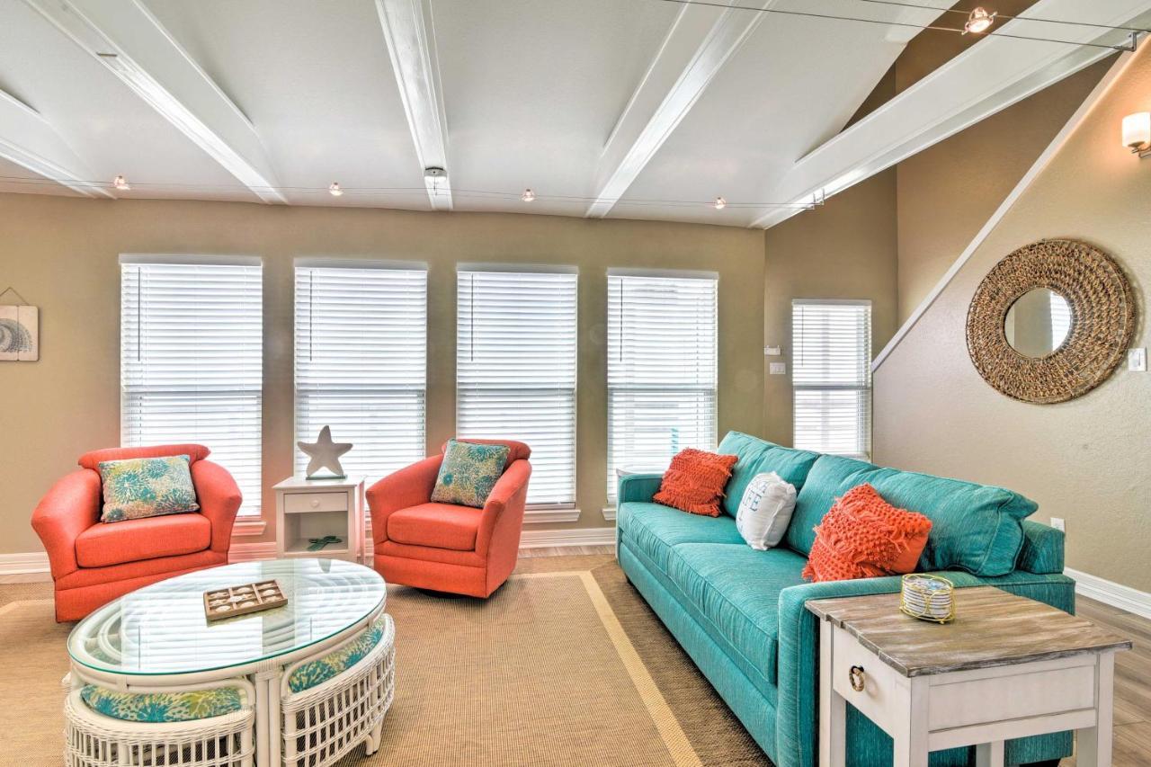 Beachfront Galveston Oasis Balconies, Ocean View! Extérieur photo
