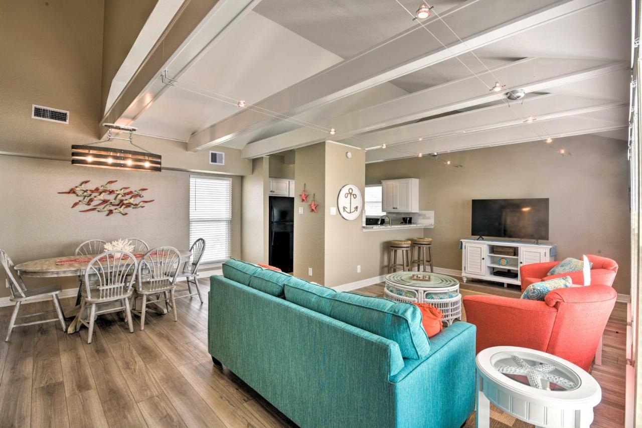 Beachfront Galveston Oasis Balconies, Ocean View! Extérieur photo