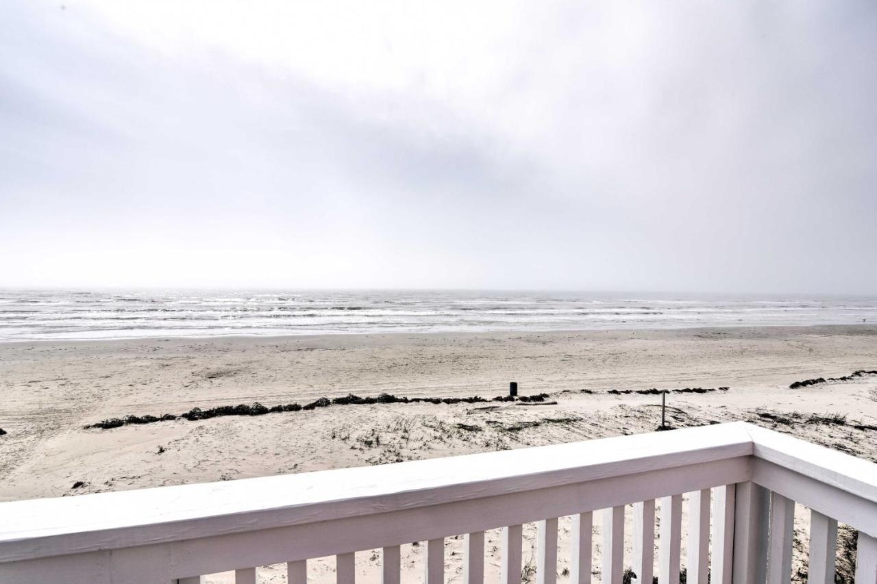 Beachfront Galveston Oasis Balconies, Ocean View! Extérieur photo